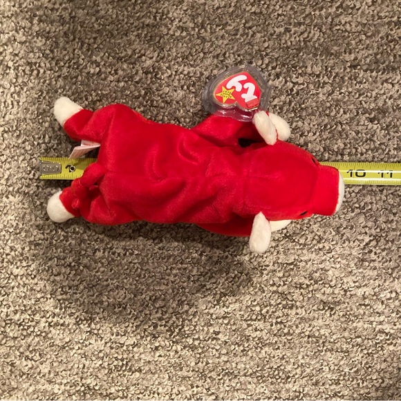 NWT Vintage TY Snort Beanie Baby ‘Date of Birth May 15, 1995’ Measures 10 inches - Picture 11 of 11